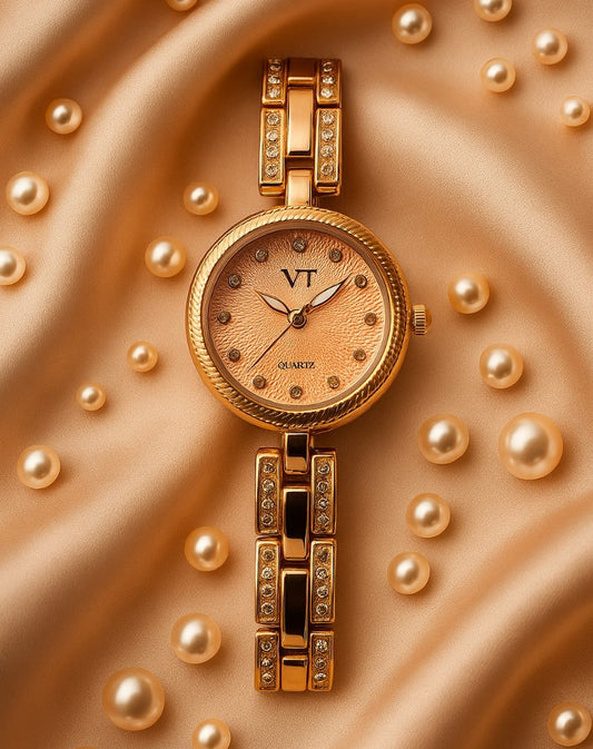 Golden Blossom Watch