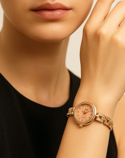 Golden Blossom Watch